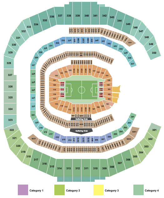 Mercedes-Benz Stadium World Cup Seating Chart